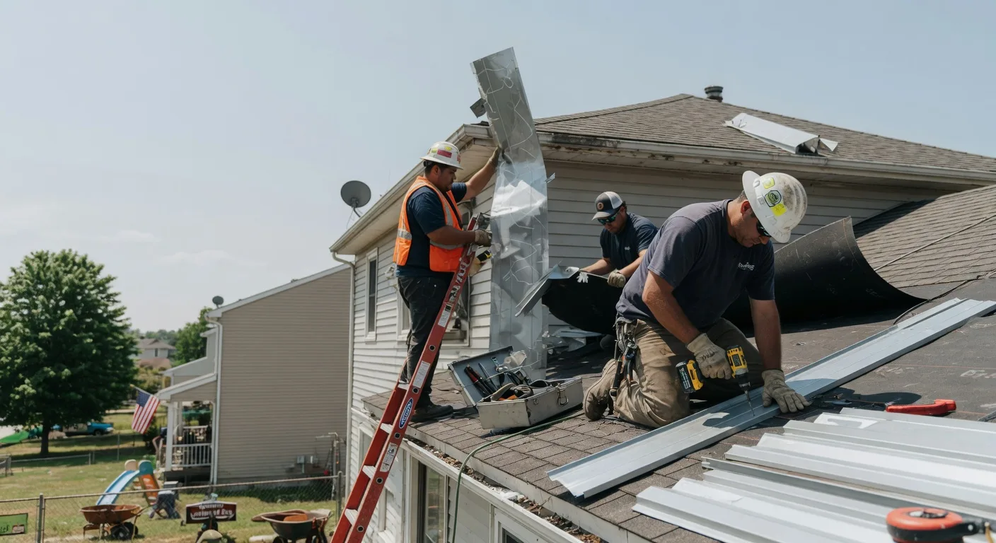 Metal Roofing Installation in El Paso, AR near me